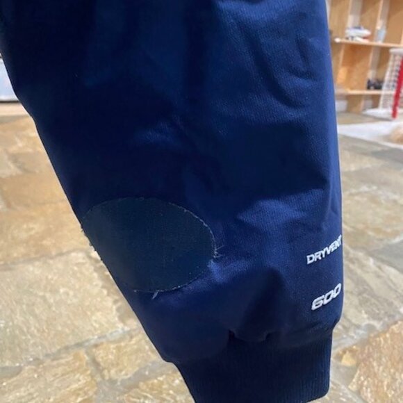 Boys North Face Gotham Down Jacket Navy Blue - Picture 3 of 3